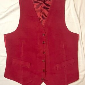 Men's Red Vest